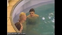 Gay jocks 3 English youngsters hook up for a super-fucking-hot