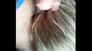 Blond blowing me in my car!