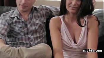Hot Nasty MILF Cougar Riding Young Guy