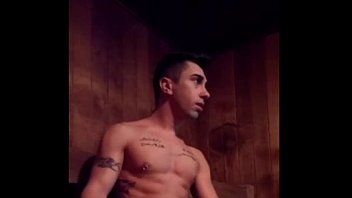 Cabron in sauna