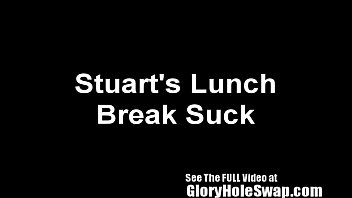 Stuart Sucks Off Strangers On His Lunch Hour