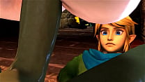 Принцесса Zelda трахнута Ganondorf 3D