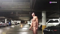 parking lot jerkoff session
