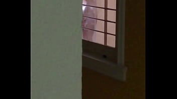 spying on my friend in the bathroom
