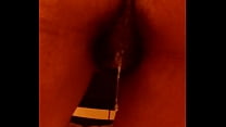Buceta suculenta durante as preliminares anal