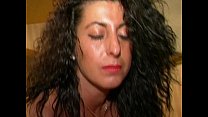 Italian amateur brunette plays with a vibrator