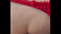 play doggy with red panties
