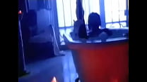 Pepa's  bathtub scene from "What A Man" video.