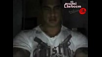 Brazilian Bodybuilder Samuel  showing his Big ASS on cam
