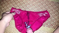 Dreamy purple underwear | Cum on panties compilation the best!