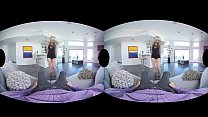 La prostituée blonde Arya Fae a la Saint-Valentin anal avec vous en VR