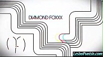 Nasty Hot Lesbos (Diamond Foxxx & Bobbi Dylan) In Hard Punish Games On Cam mov-16
