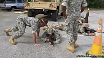 Old movie of gay soldiers and hardcore male military videos first