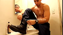 Foot Fetish - Edward Removing His Boots