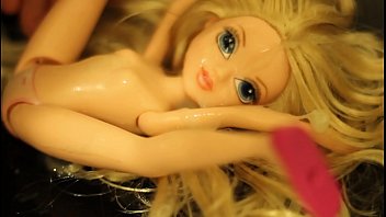My cute blonde Moxie Girlz doll is a sexy CUM SLUT (bukkake compilation)