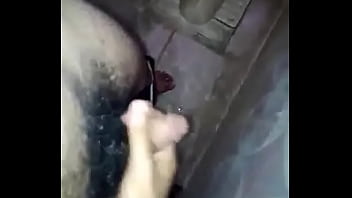 Guy Making Cum for first Time and showing Balls
