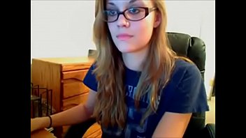pornstar lilly luck strips and masturbates on webcam