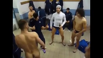 morbazogaytube.net Footballers Celebrate Victory in Changing Rooms
