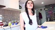 MAMACITAZ - #Luna Ruiz - брюнетка-латинка-горничная наслаждается грубым сексом от первого лица после уборки