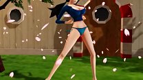 -MMD One Piece- Nico Robin dansant et dansant
