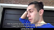 Simpatico ragazzo latino prende il cazzo più grande che abbia mai avuto per un documentario (Mauricio) (Gastowix) - Latin Leche