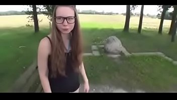 German Teen With Glasses Fucks Outside - Jetztfickmich.com