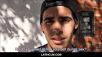 Jovencito español latino amateur recogido follado por dinero en efectivo