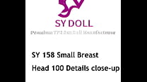 158 smal breast head 100 sex doll
