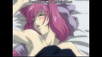 Cena de anime sexy de amantes excitados