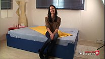 Entrevista Película porno con la modelo suiza Louisa 20 años en Zürich