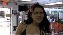 Big Booty Plumper Angelina Castro Fucks Shop Owner for Smoke