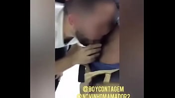 sucking the student in the bathroom