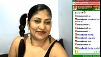 Indische Tante verbreiten Arschloch auf Webcam