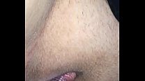 Wife clit play swollen and juicy home made sucking device