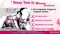 "Sissy Test" by Mi Rincón Crossdresser - bit.ly/SissyTestESPÑ