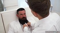 Video of two hot guys having gay sex first time Elders Garrett and