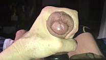 my left handed stroking of my cock