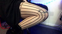 Worship Mistress Alace's Sexy Stockings & Shiny Boots Heels