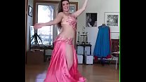 Атласное платье Hot Belly Dance