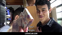 Twink latino spagnolo ha pagato in contanti per scopare il suo amico etero davanti alla telecamera