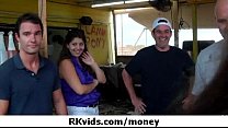Hardcore pussy fuck for money 5