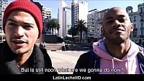 Black Jock e Latino Twink Amateur Fuck For Cash In Uruguay POV
