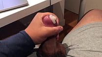 Silky white cumshot for all you cum sluts out there