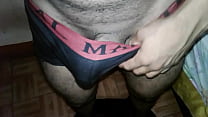 My penis coming out of the boxer