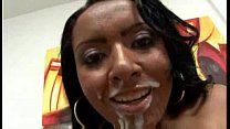 Joyce Oliveira Sucks While Getting Fucked Then Facialed