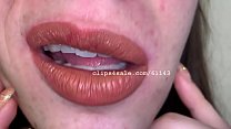 Lippenfetisch - Ziva Lips Video 1