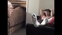 Teen Boy Makes Loser guy his bitch