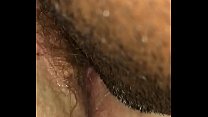 Close up eating wife hairy pussy