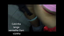 Cdzinha LimaSp dando en el cine arouche con tanga roja de encaje de Dani 08052019.mp4