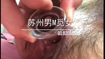 Сука Сучжоу M стеклянная анальная пробка, тренирующая анальную мастурбацию, чтобы найти девушку S на свиданиях, анальное насилие